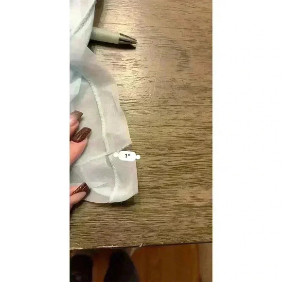 Vintage 1950s Tosca Women's Blue Kimono Robe & Gown Set Size M - Picture 9 of 16